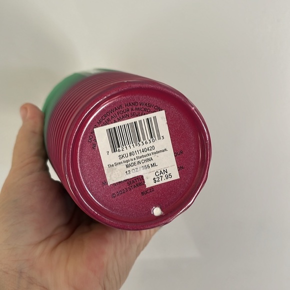 Starbucks Petunia Tumbler (12oz) - Picture 3 of 5